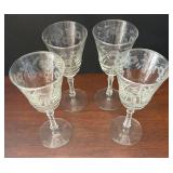 DR - Vintage Libbey Halifax Stemware