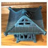 LR - Cast Iron Pagoda Candle Holder