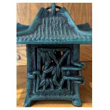 LR - Cast Iron Pagoda Candle Holder