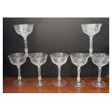DR - Vintage Libbey Halifax Stemware