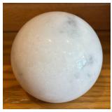 LR - White Marble Paperweight