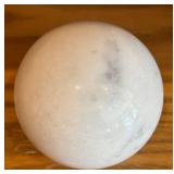 LR - White Marble Paperweight