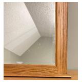 UBR - Vintage Oak Wall Mirror