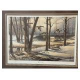 UBR - Terry Redlin "April Snow" Limited Edition Print