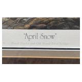 UBR - Terry Redlin "April Snow" Limited Edition Print