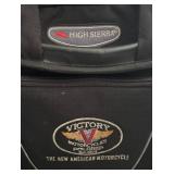 UBR - High Sierra Rolling Travel Bag with Victory Motorcycle Patch