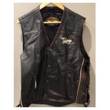 MR - Victory Motorcycles Leather Vest - XL
