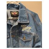 MR - Victory Motorcycles Denim Jacket - Size Large