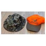 MR - Assorted Camouflage & Blaze Orange Hats (Lot of 6)