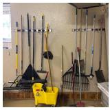 G - Shovels, Rakes, Mop with Bucket and More
