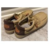 MR - Hey Dude Shoes - Size 11 - Tan Casual Slip-On