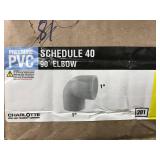 PVC SCHEDULE 40, 90* ELBOW