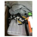 CRAFT BOX ITEMS, ASSORTED, ITEMS HAVE FLAWS