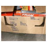ASSORTED FRAM AIR FILTERS