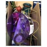 ASSORTED CRAFT BOX, ITEMS HAVE FLAWS