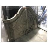 KING HEADBOARD, NEEDS SOME REPAIRS