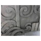 KING HEADBOARD, NEEDS SOME REPAIRS