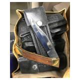 2 DOZEN FOLD UP KNIVES WITH CASE.