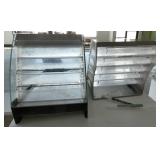 2 Cookie displays with trays