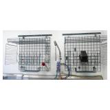 wire racks for pan and utensil storage