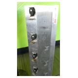 Smokers pole, coat hanger and display stand