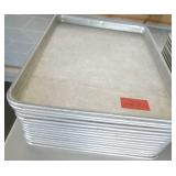 15 Half sheet pans, fit bread proofer