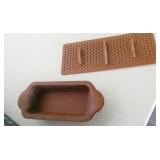 Box full of approx 40 silicone type heating cups and 10 pads