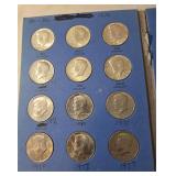 Book of  25 John F. Kennedy Half Dollar and a 2022D Kennedy Half Dollar MS-68