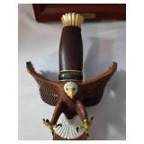 "Wings of Glory " American Eagle Knife.  Beautiful