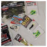 Lot of New Tackle, Sufix, VMC, Big Bite, Kinders