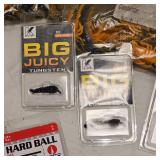 Lot of New Tackle, Power Pro, Missle, Big Bite, VMC