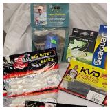 Lot of New Tackle, Strike King, Zoom, Sufix, Power Pro