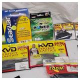 Lot of New Tackle, Strike King, Zoom, Sufix, Power Pro