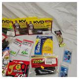 Lot of New Tackle, Seaguar, J-Braid, Strike King, Owner, Rapala