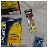 Lot of New Tackle, Seaguar, J-Braid, Strike King, Owner, Rapala