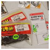 Lot of New Tackle, Zoom, VMC, Strike King, Owner, Power Pro