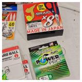 Lot of New Tackle, Zoom, VMC, Strike King, Owner, Power Pro