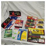 Lot of New Tackle, Strike King, Seagaur, Big Bite, Zoom, Mission, VMC