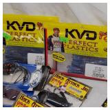 Lot of New Tackle, Strike King, Seagaur, Big Bite, Zoom, Mission, VMC