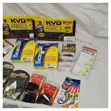 Lot of New Tackle, Strike King, Seagaur, Big Bite, Zoom, Mission, VMC