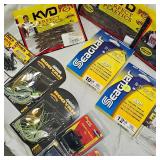 Lot of New Tackle, Strike King, Seagaur, Big Bite, Zoom, Mission, VMC