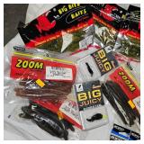 Big Bite, Seaguar, Zoom, Bulk 5" Grubs, Kenders