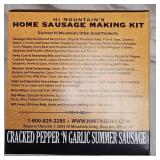 Hi Mountain Home  Sausage Kit Pepper/Garlic