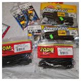 Mustad, Strike King, Zoom, Big Bite