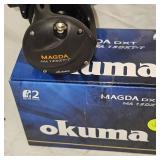 Okuma Magda DXT15 Line Counter Reel, NIB