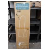 White Framed Full Length Mirror with LED Lighting - 16"x60"