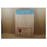 Black Framed Arched Wall Mirror - 22"x30"