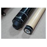 Mizerak 2-Piece Hardwood Pool Cue and Case