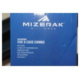 Mizerak 2-Piece Hardwood Pool Cue and Case