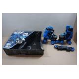 Adjustable Neon Roller Skates - Kids 12-2